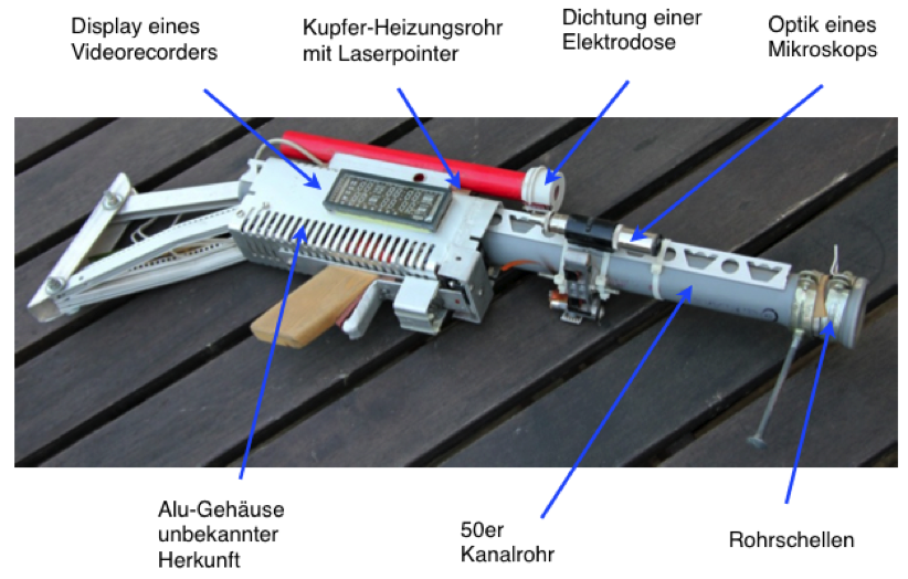 Lasergun details 1